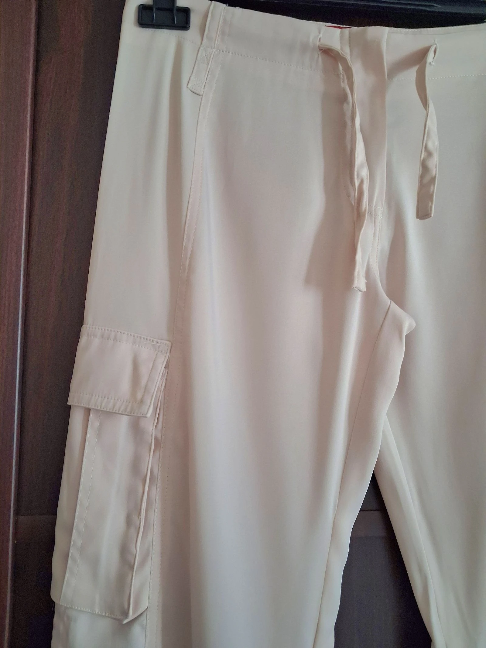 Pantalón cargo para mujer rosa pálido/nude talla 38 – photo 4